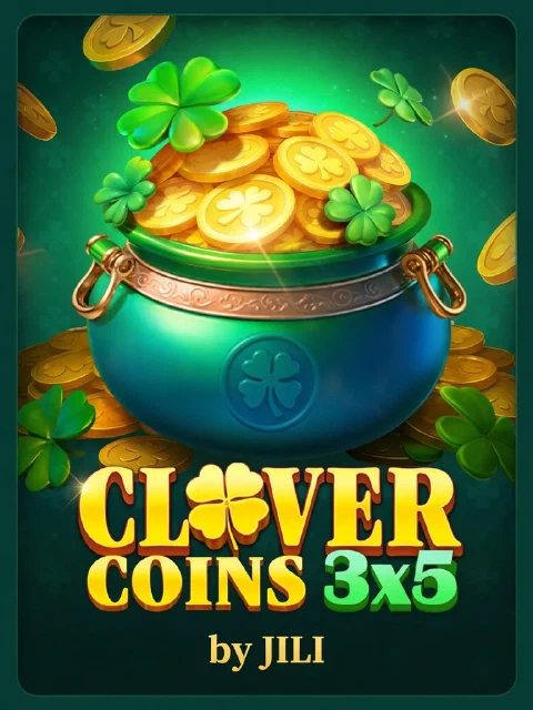 Clover Coins 3x5 game artwork.