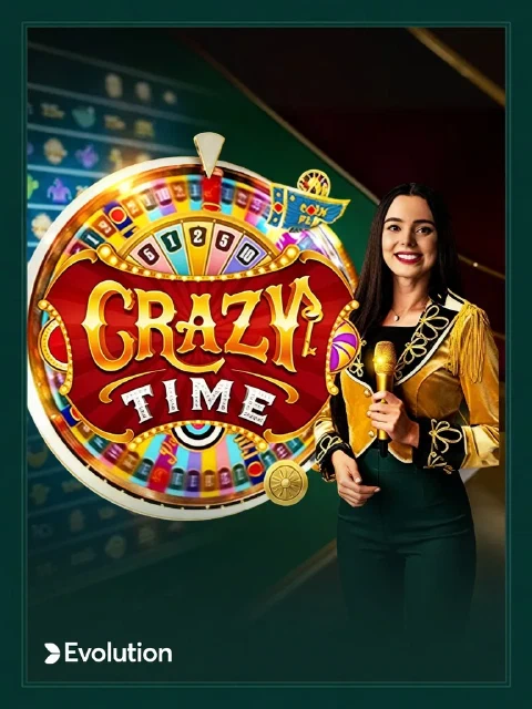 Crazy Time game artwork.